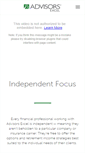 Mobile Screenshot of advisorsexcel.com